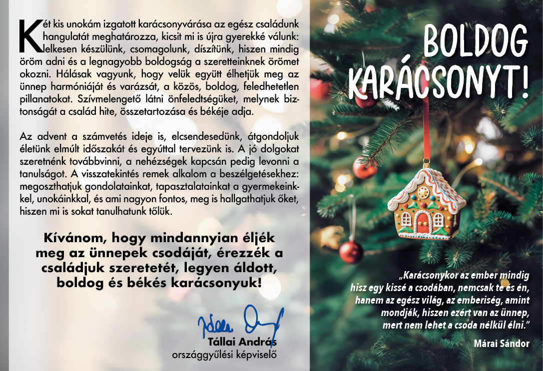 Karácsonyi köszöntő