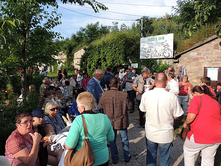 A Cserépi úti pincéknek nem csak rendezvények idején vannak látogatói